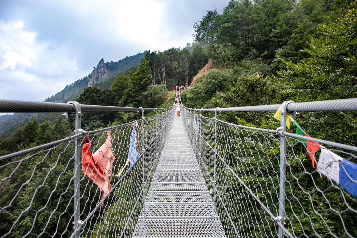 Ponte tibetano val sorda